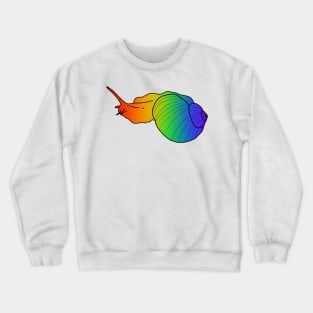 rainbow snail Crewneck Sweatshirt